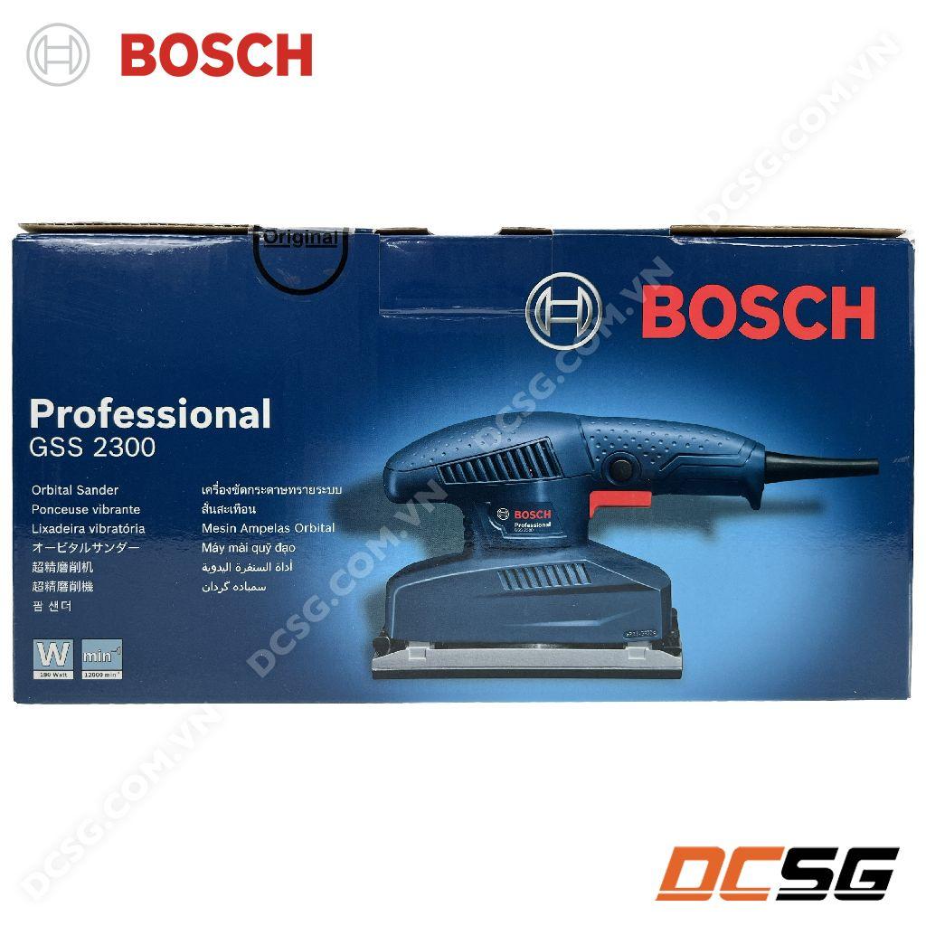 Máy chà nhám rung 92x182mm-190W Bosch GSS2300 | DCSG