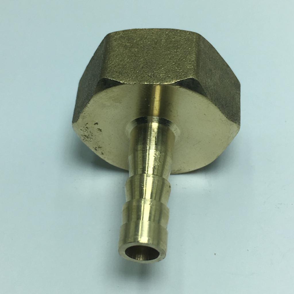 Brass Pipe Fitting Coupler Connector - Hose Adapter  DN20 8-25mm Dia- Solid, 7 Sizes