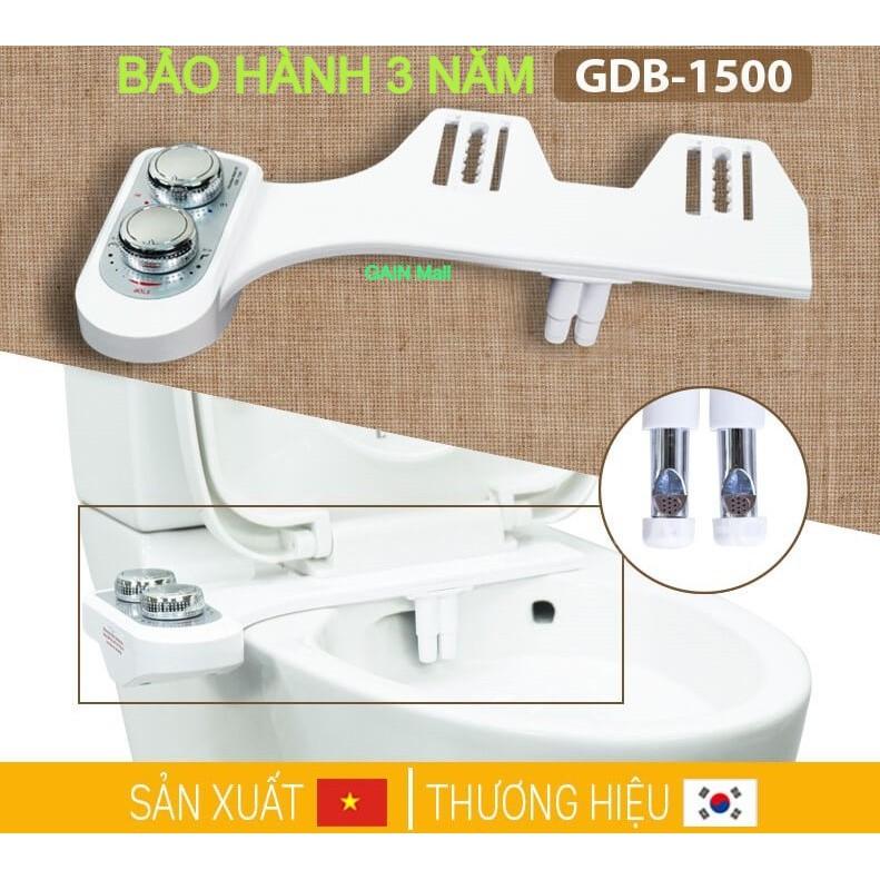 Vòi rửa vệ sinh thông minh Hyundae Bidet GDB1500, 2 Vòi Nóng Lạnh, Chính Hãng, Linh Kiện 100% Hàn Quốc