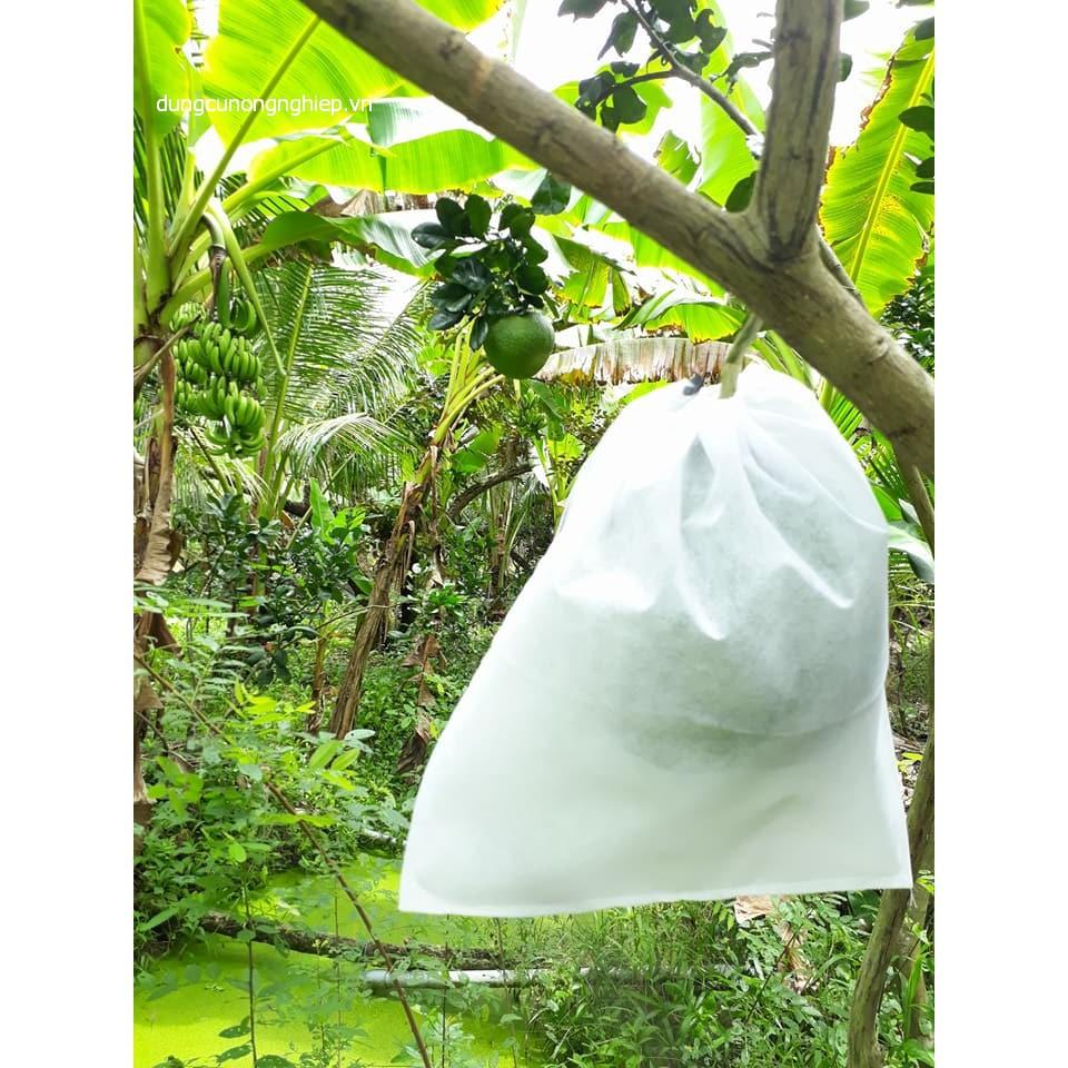 100 Túi Bọc Ổi Bưởi Xoài Na