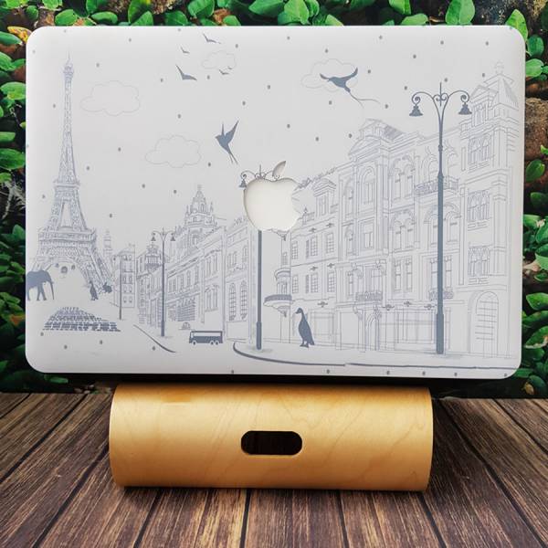 Ốp lưng bảo vệ dành cho Macbook hình thành phố Paris tuyệt đẹp
