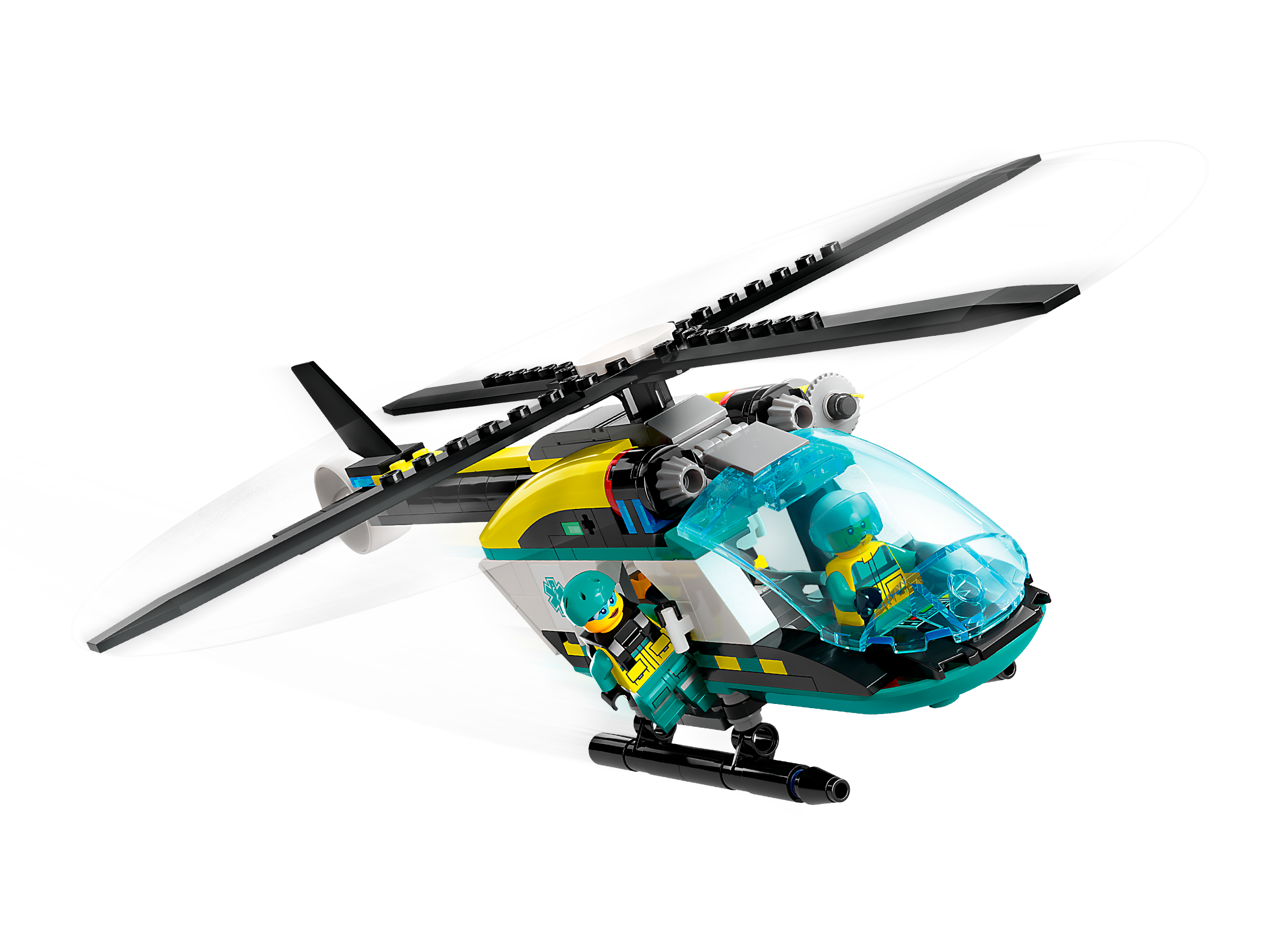 Đồ Chơi Lắp Ráp Trực Thăng Cấp Cứu Chuyên Dụng - Emergency Rescue Helicopter - Lego City 60405 (226 Mảnh Ghép)