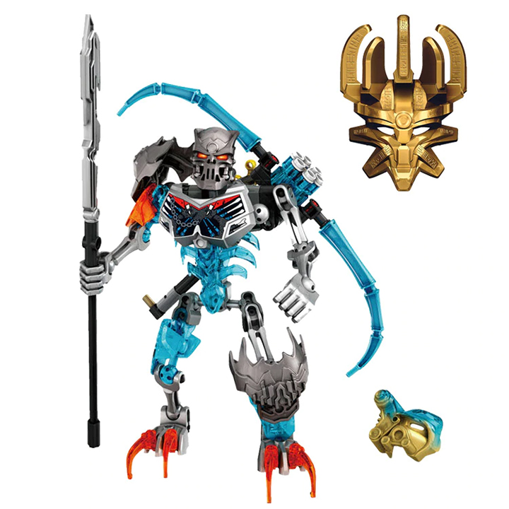 Bộ sưu tập đồ chơi lắp ráp Bionicle 710-1 Skull Warrios (102 chi tiết)