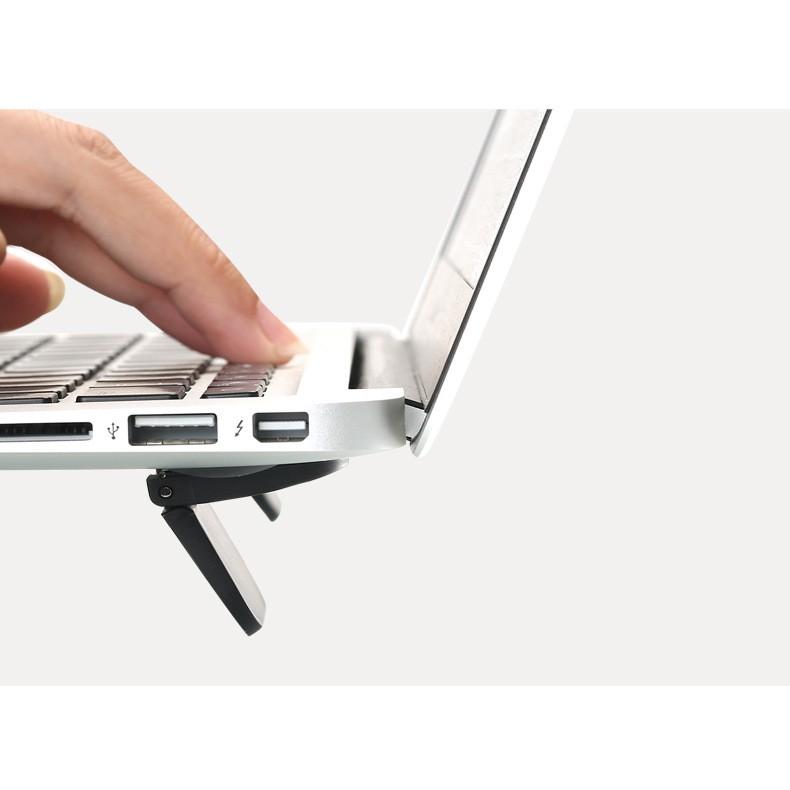 ️ Đế Tản Nhiệt, Kệ Kê Macbook Laptop ️ Hãng REMAX Dạng 2 Thanh Chân Gập Cooling Stand.