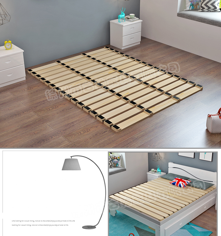 Giường cuộn trải sàn gấp gọn thông minh 1m2, 1m5, 1m8, chất liệu gỗ tự nhiên thoáng mát, giường gấp gọn - giường ngủ văn phòng gấp gọn, Giường gỗ cuộn tiện lợi
