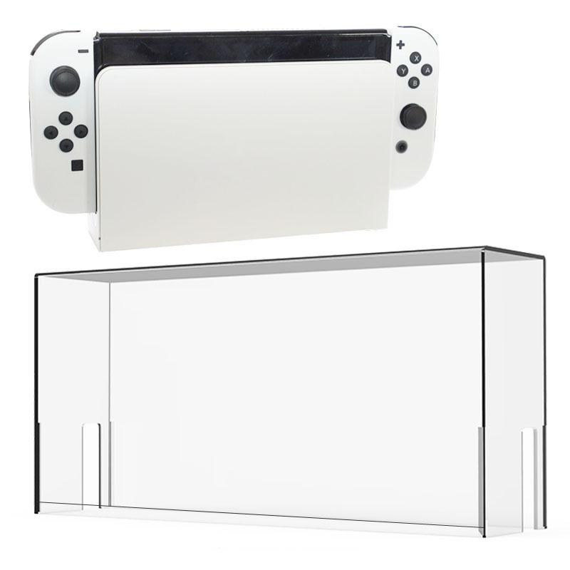 Nắp Đậy Chống Bụi Cho Nintendo Switch; Chất Liệu Acrylic Trong Suốt Bảo Vệ Máy Chơi Game -Hàng Nhập Khẩu