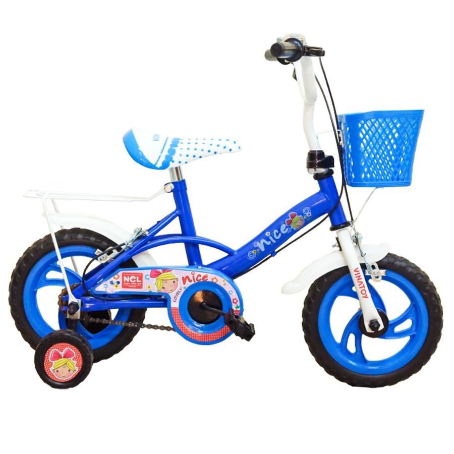 Xe Đạp Trẻ Em Nhựa Chợ Lớn 12 inch K104 Cho Bé Từ 2 đến 3 Tuổi