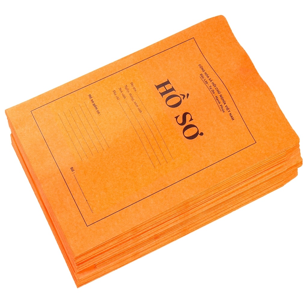 Xấp 20 Cái Túi Hồ Sơ Giấy Vàng (25x34)cm
