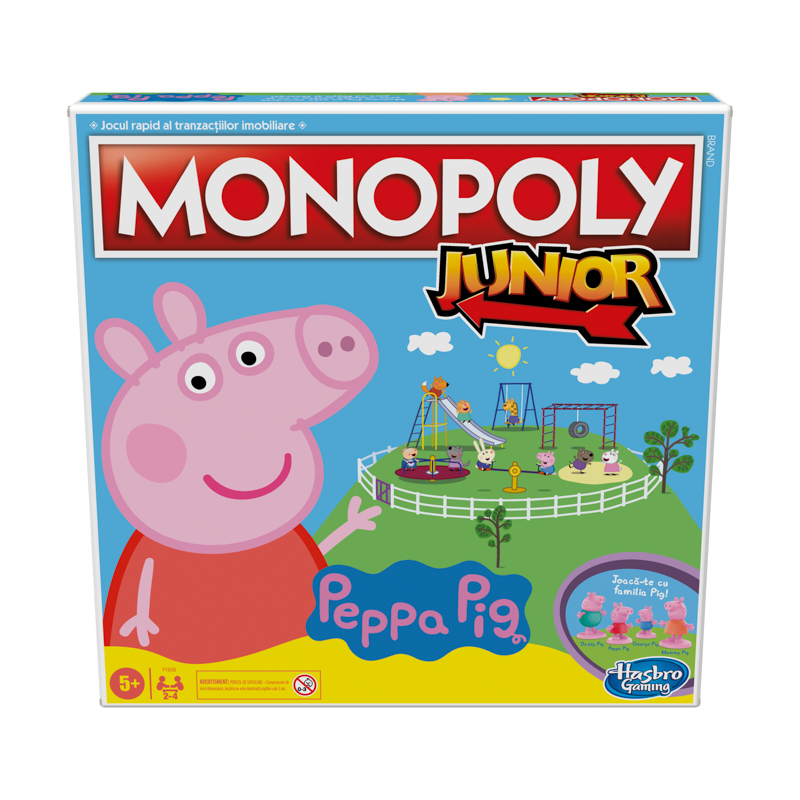 Đồ Chơi MONOPOLY Cờ Tỷ Phú Peppa Pig Bé Heo Hồng F1656