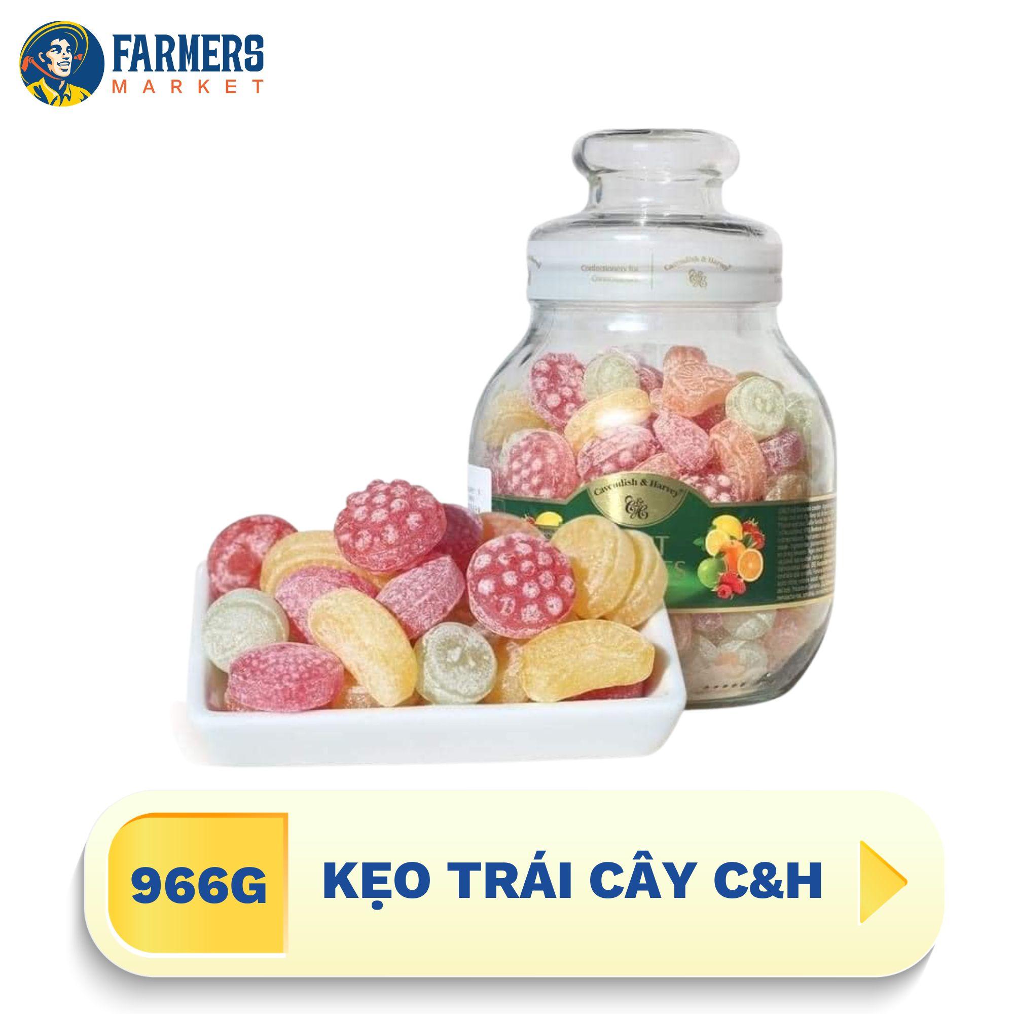 [Giao hàng toàn quốc] Kẹo trái cây C&amp;H 966G