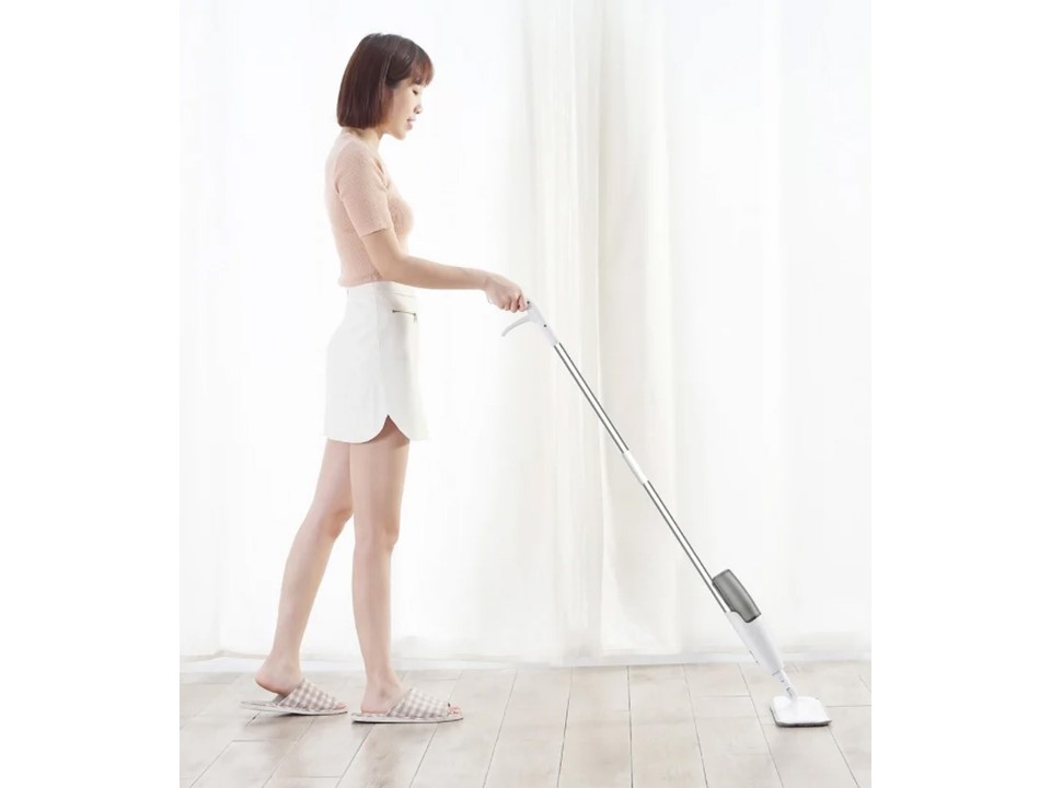 Cây Lau Nhà Đa Năng Thông Minh 2 in 1 Có Bình Xịt Nước Tự động Spray Mop