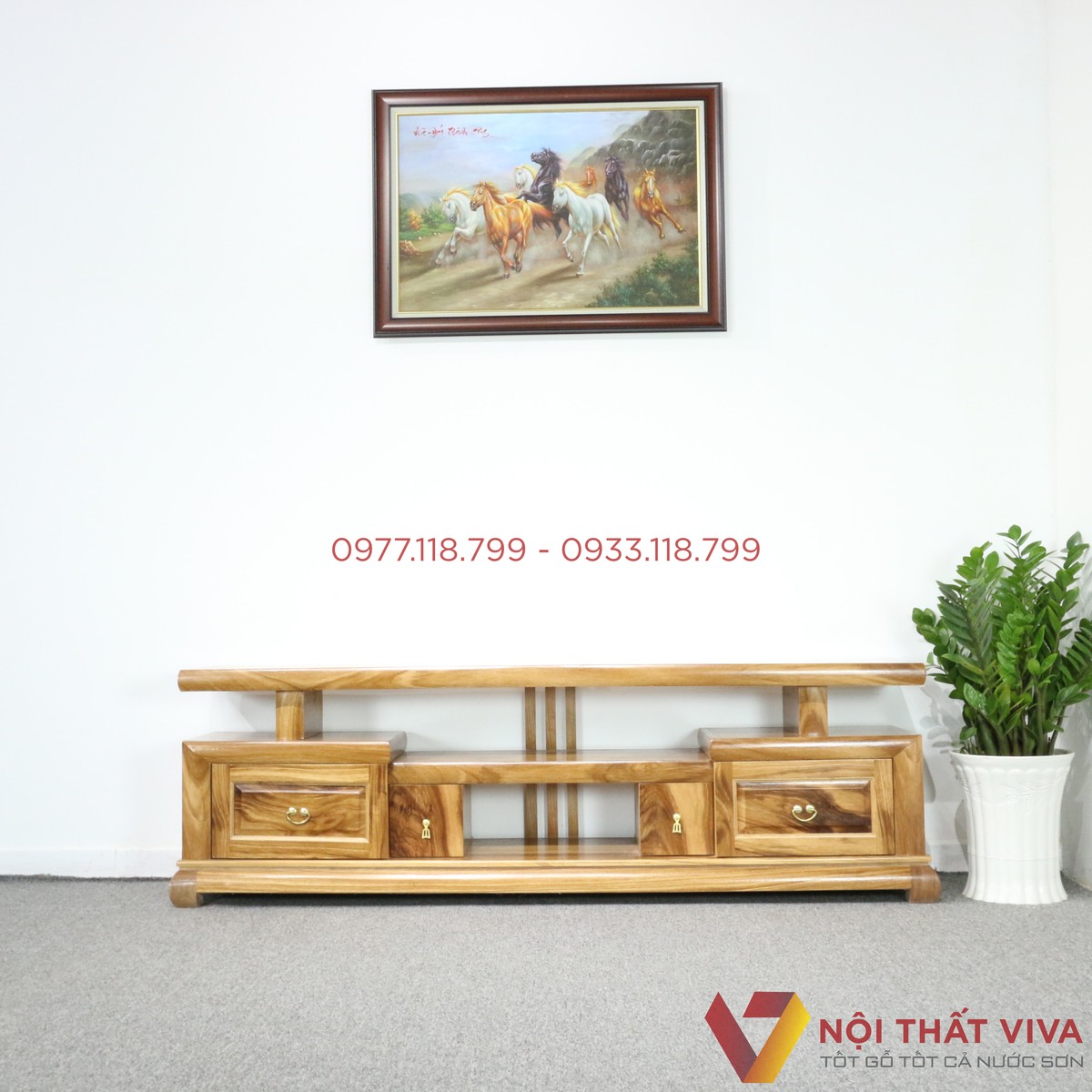 Kệ Tivi Gỗ Hương Xám Kiểu Nhật Đẹp Giá rẻ