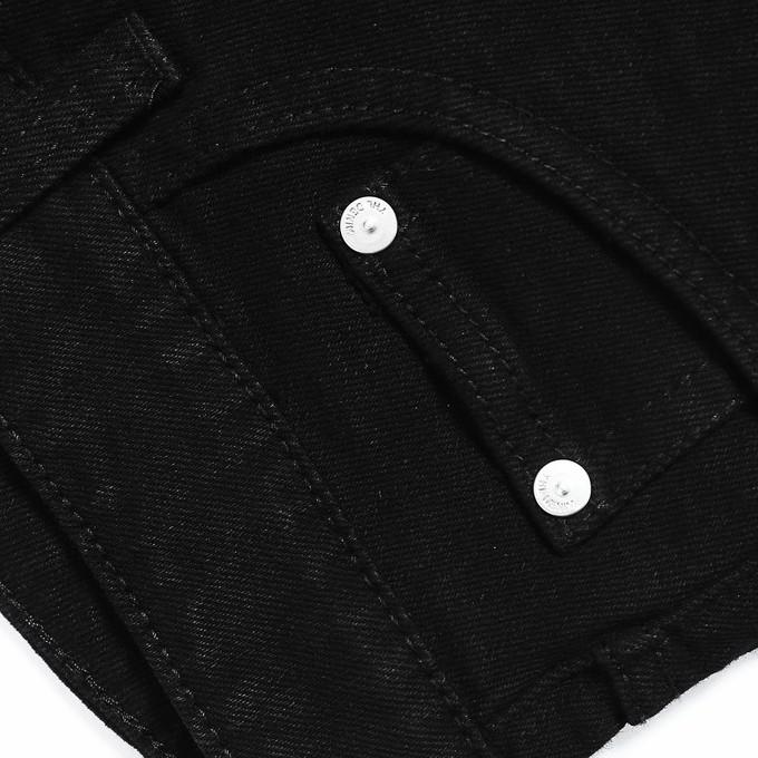 Quần Jeans Trơn CEFFYLO Cao Cấp Dáng Trơn Form Slimfit Asia Ôm Vừa Cơ Thể
