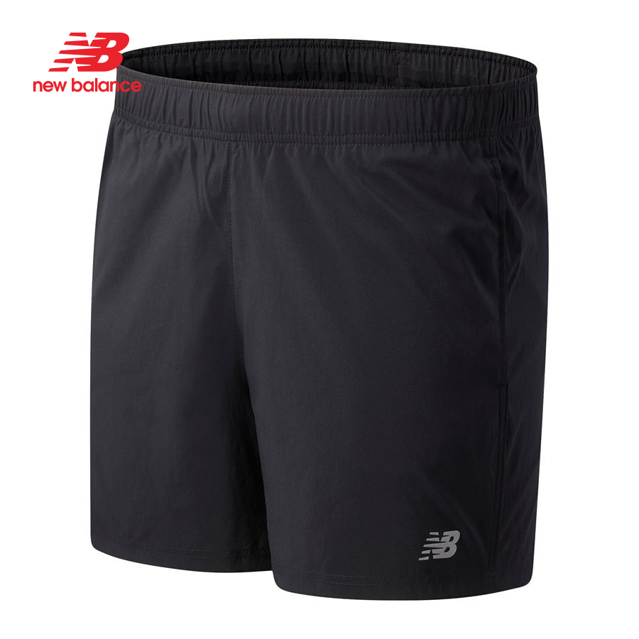 Quần ngắn thể thao nam New Balance Running Shorts M - MS11200BK (form quốc tế)