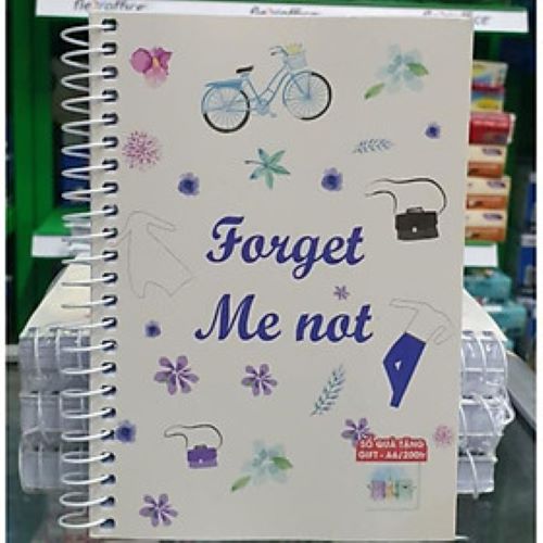 Sổ lò xo A5 200 trang , hàng đẹp