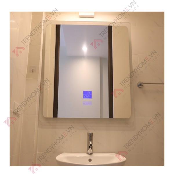 Gương cảm ứng Gương nhà tắm thông minh Gương bluetooth 70 x 50 xuất Ý