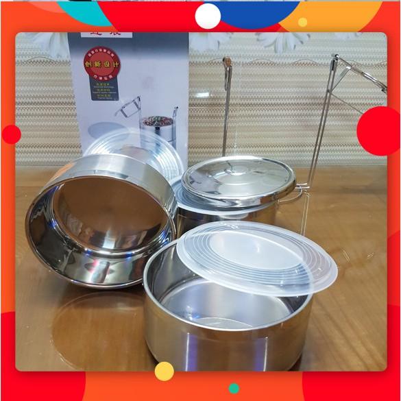 CAMEN 3 TẦNG, 2 TẦNG, 4 TẦNG INOX CAO CẤP - HỘP ĐỰNG CƠM CÔNG SỞ, THĂM NUÔI BỆNH