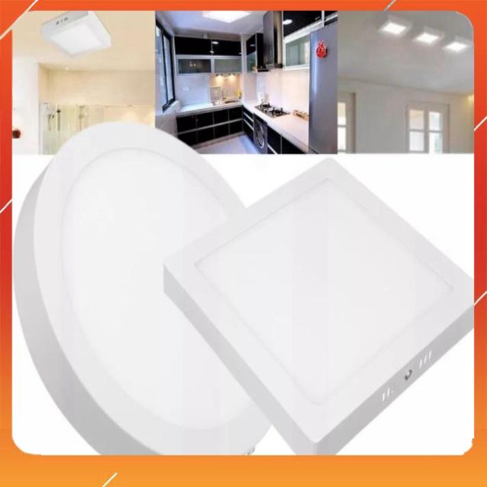 Đèn ốp nổi tròn 24w, đèn ốp nổi vuông 24w, đèn ốp nổi cỡ 300mm