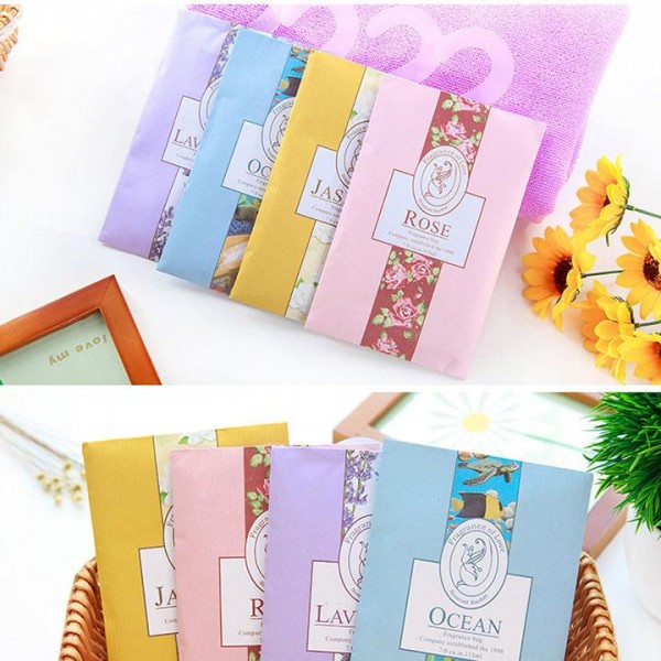 Combo 3 túi thơm hương hoa treo phòng (Mẫu ngẫu nhiên)