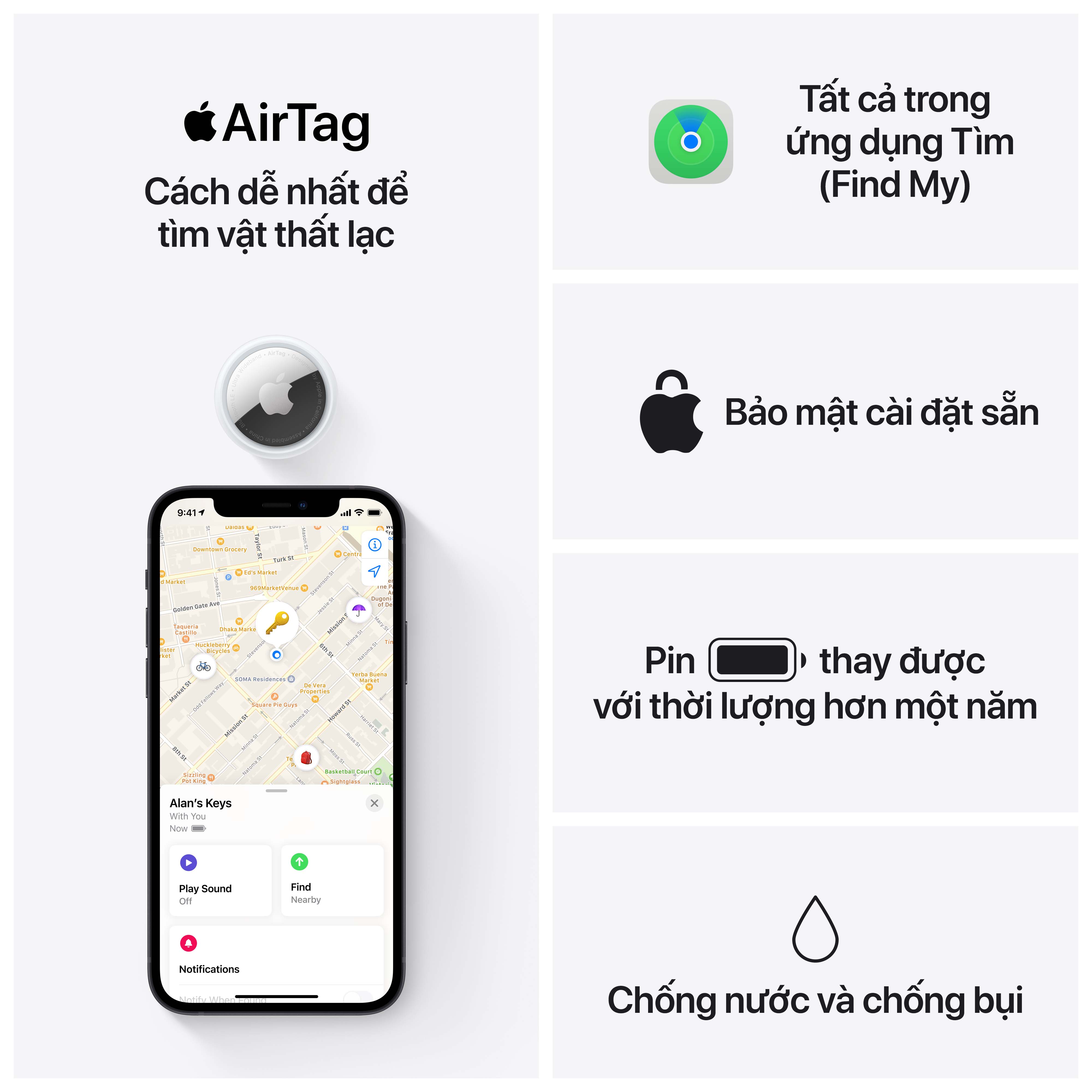 Apple AirTag - 4 Pack
