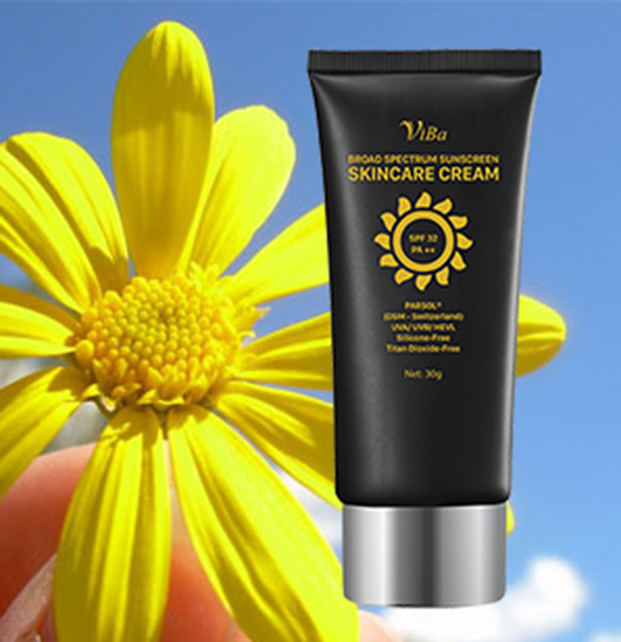 Kem chống nắng ViBa SPF 32 PA++, hoạt chất chống nắng Parsol, không Silicone không Titan oxide