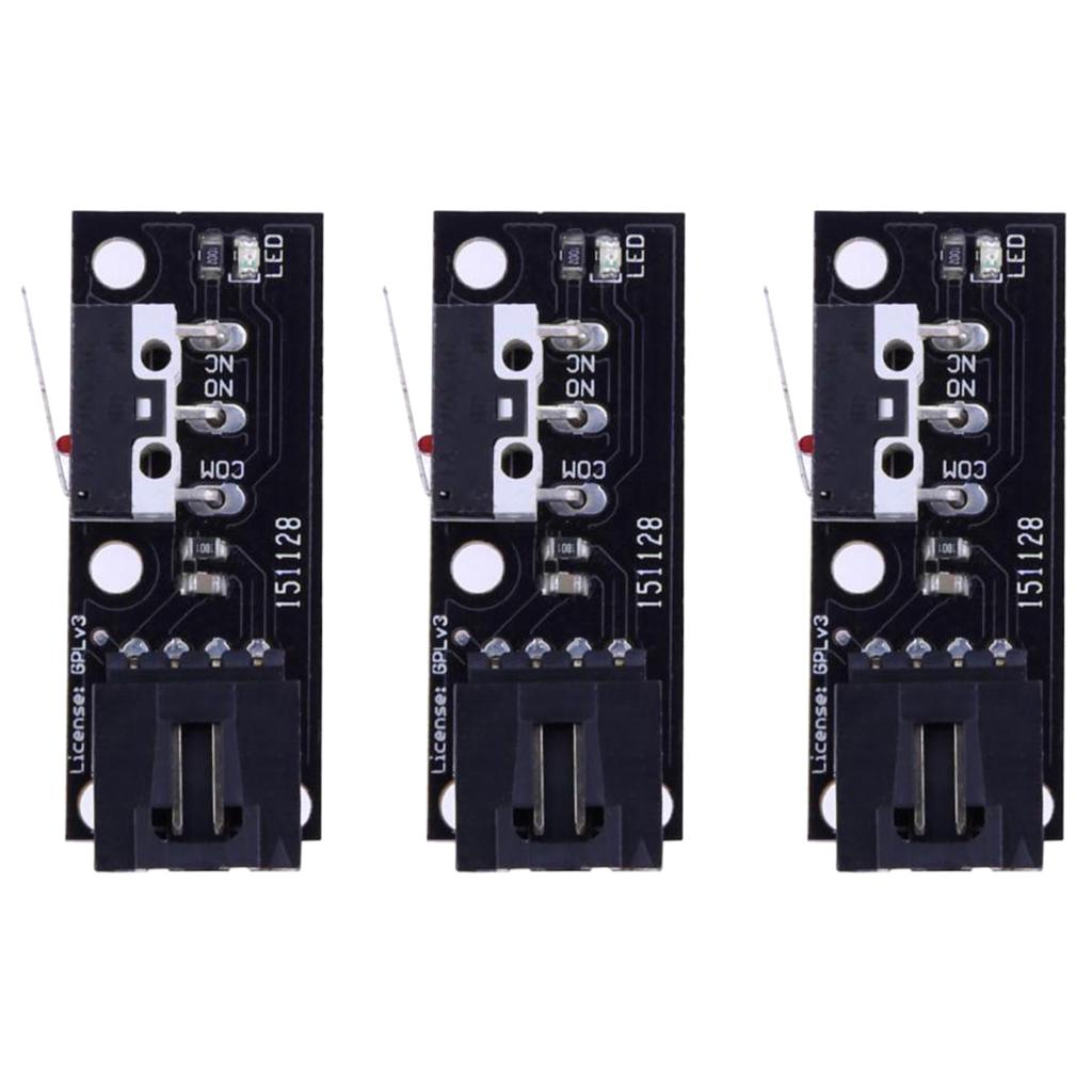 Durable 3 Piece 3D Printer Ramps1.4 Mechanical Endstop Limit Switch for Makerbot