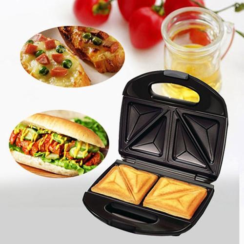 Máy Nướng Bánh Mì Tam Giác, Piza Tại Nhà Siêu Tiện Lợi - Loại Tốt