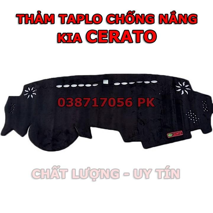 Thảm chống nóng taplo cerato nhung mịn