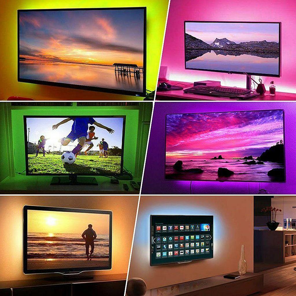 LED Strip Lights 12V  with 24 Key Remote for Bedroom Backlight