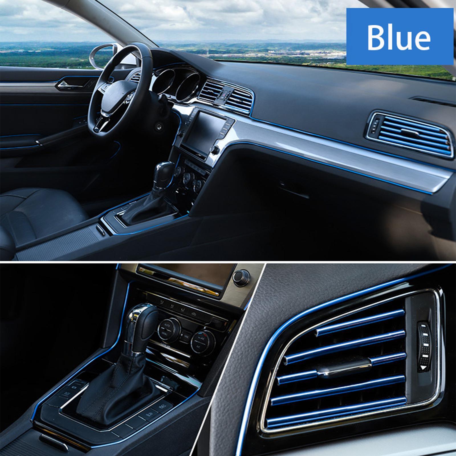 Car Interior Moulding Strips Trim Decoration Accessories DIY Flexible Strip Garnish Accessory for Dashboard