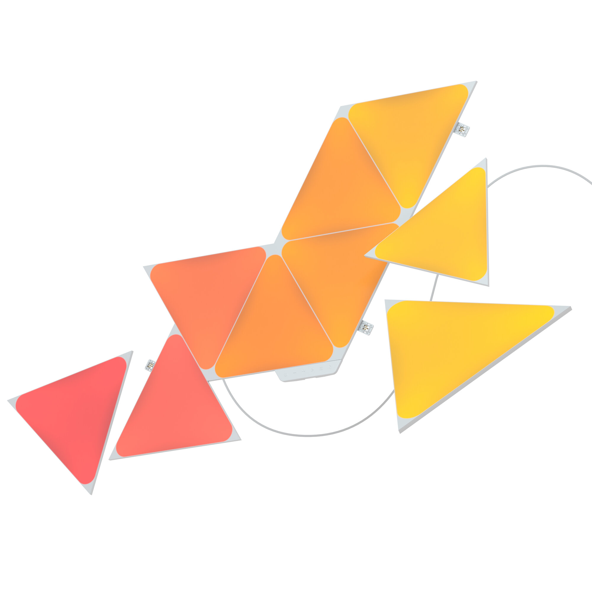 Đèn LED RGB lắp ghép thông minh Nanoleaf Shapes Tam Giác - Triangle 9 ô đèn