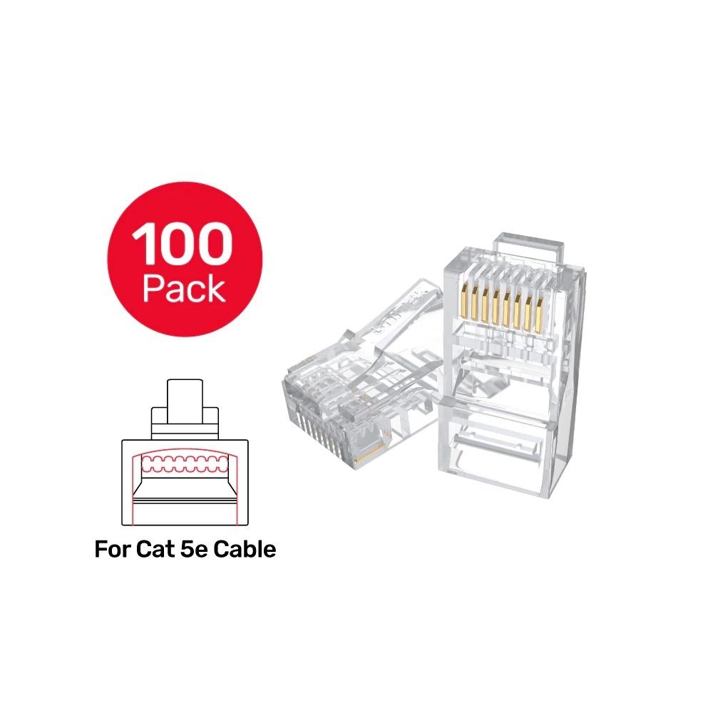 Hạt Mạng Cat6 RJ45 THương Hiệu Unitek Hàng Chính Hãng | Tốc độ đường Truyền 1000 Mbps | Bảo Hành 12 Tháng | Nguyên Hộp 100 đầu Bấm