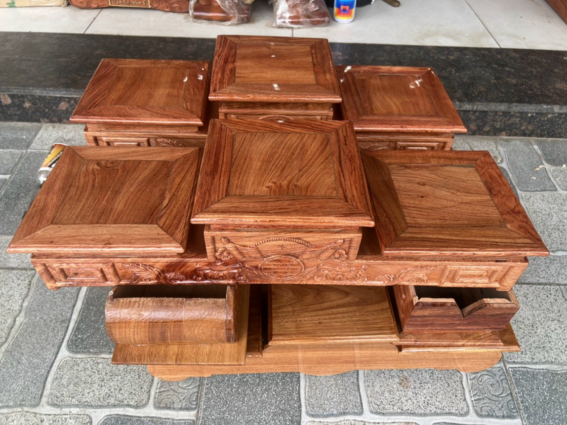 Tam sơn,tam cấp,kê bát hương cỡ đại mặt 22-25 cm