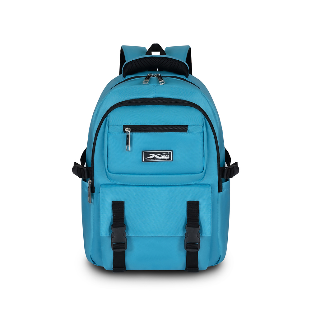 Balo trung học chống nước tiện lợi Xbags Sea Blue Xb 3201