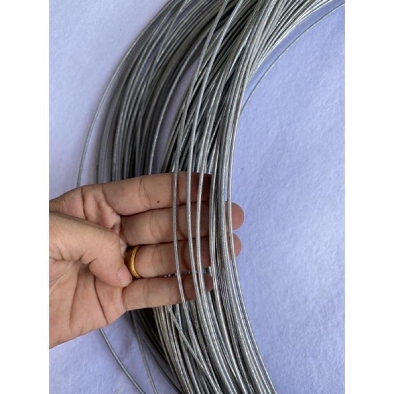 Dây thép 0,5 li; 1 li; 2 li; 2,5 li; 3 li và 3,5 li làm hoa giấy dễ uốn