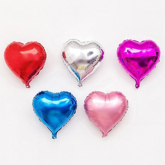 Bóng kiếng trái tim size to 45cm