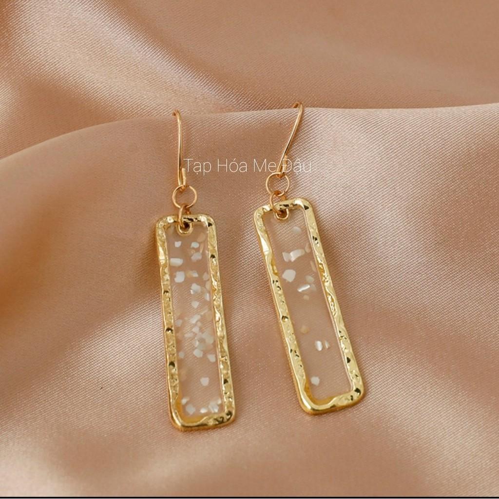 Bông tai nữ dáng dài dễ thương phụ kiện trang sức cá tính Hàn Quốc
