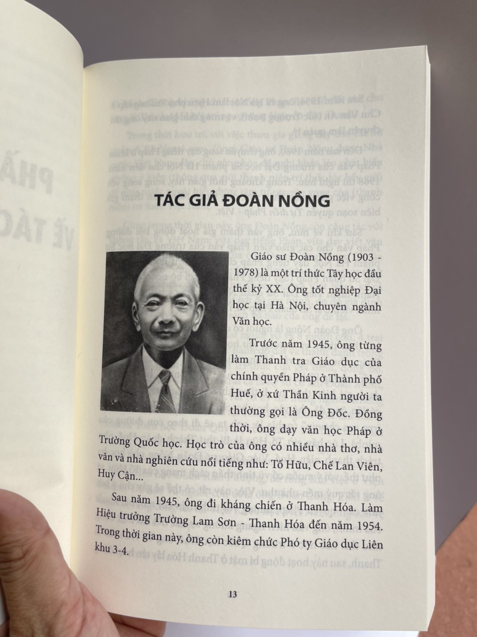 VỀ QUYỂN SỰ TÍCH VÀ NGHỆ THUẬT HÁT BỘ CỦA ĐOÀN NỒNG - Nguyễn Phúc An – Nxb Tổng hợp Tp Hồ Chí Minh