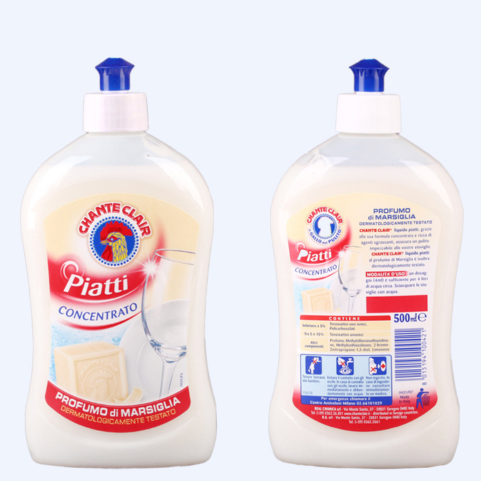 Nước rửa chén bát ChanteClair thành phần hữu cơ siêu sạch Italy 500ml