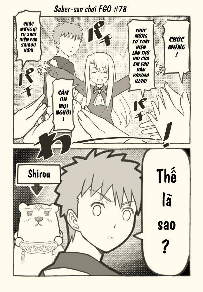 saber-san chơi fgo! chapter 51 36