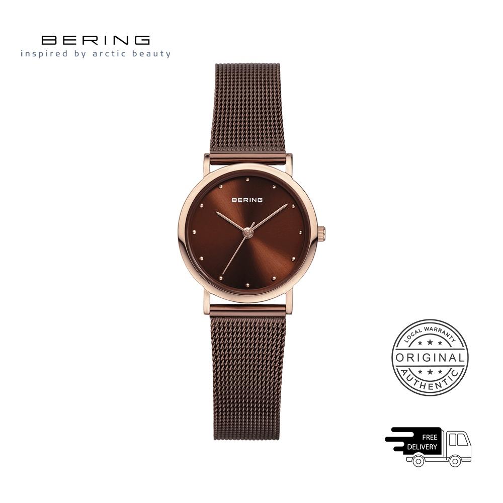 Đồng Hồ Nữ Bering Classic Màu Nâu 13426-265