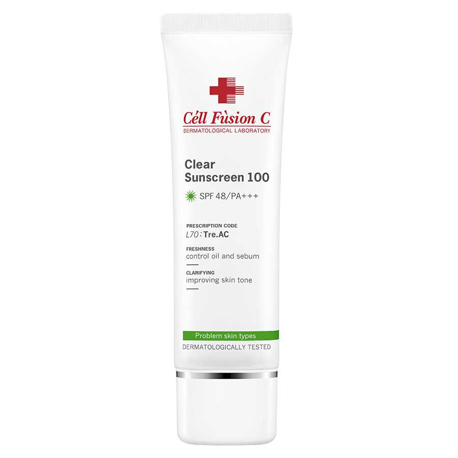 Kem Chống Nắng Dành Cho Da Dầu Cell Fusion C Clear Sunscreen 100 SPF 48/PA+++ 50ml