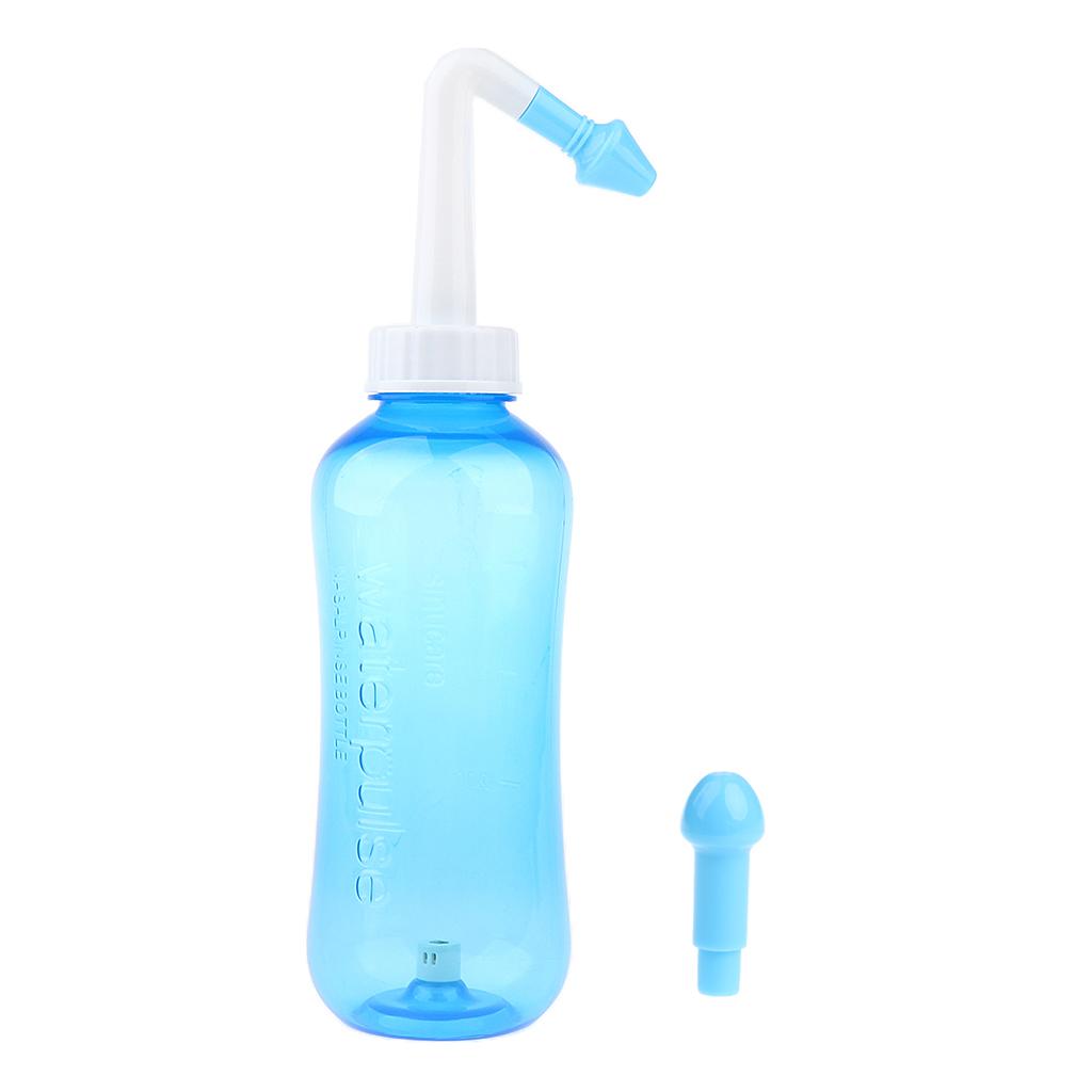 Manual 500ml Nasal Rinsing Bottle Nasal Irrigation Neti Pot Nose Wash System