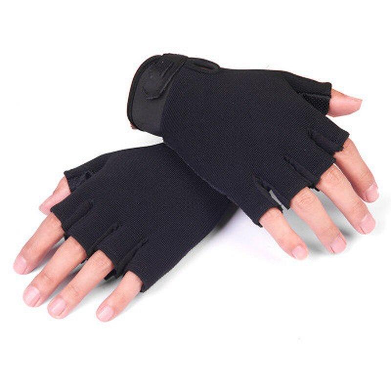 European Style Cycling Gloves Bicycle Gloves Men Anti Slip Shock Breathable Half Finger Gloves Tactics Fitness Sport Equipment