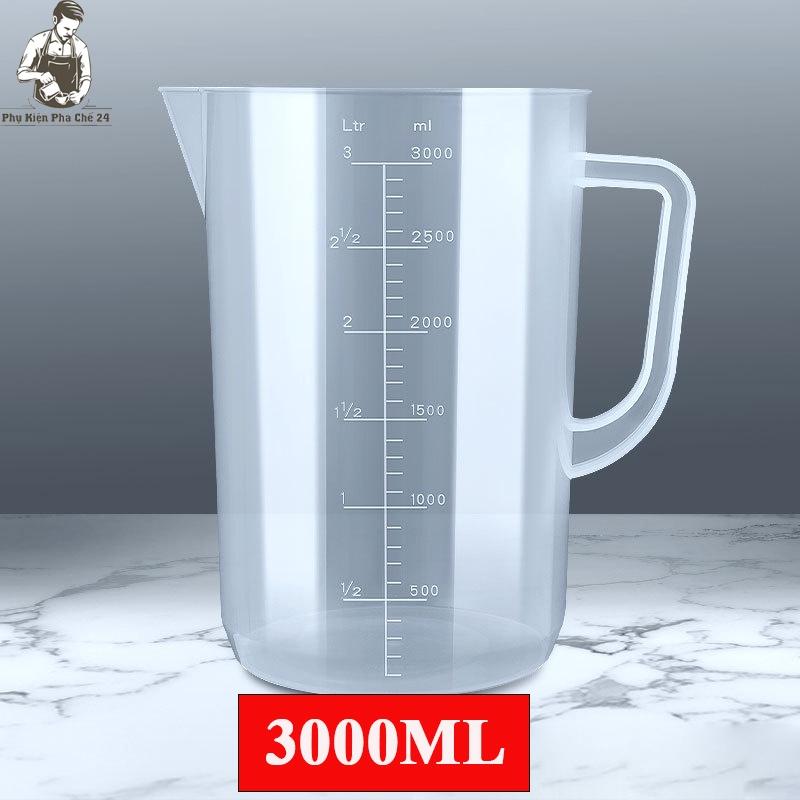 Ca Đong 3000ml Có Vạch Chia Định Lượng