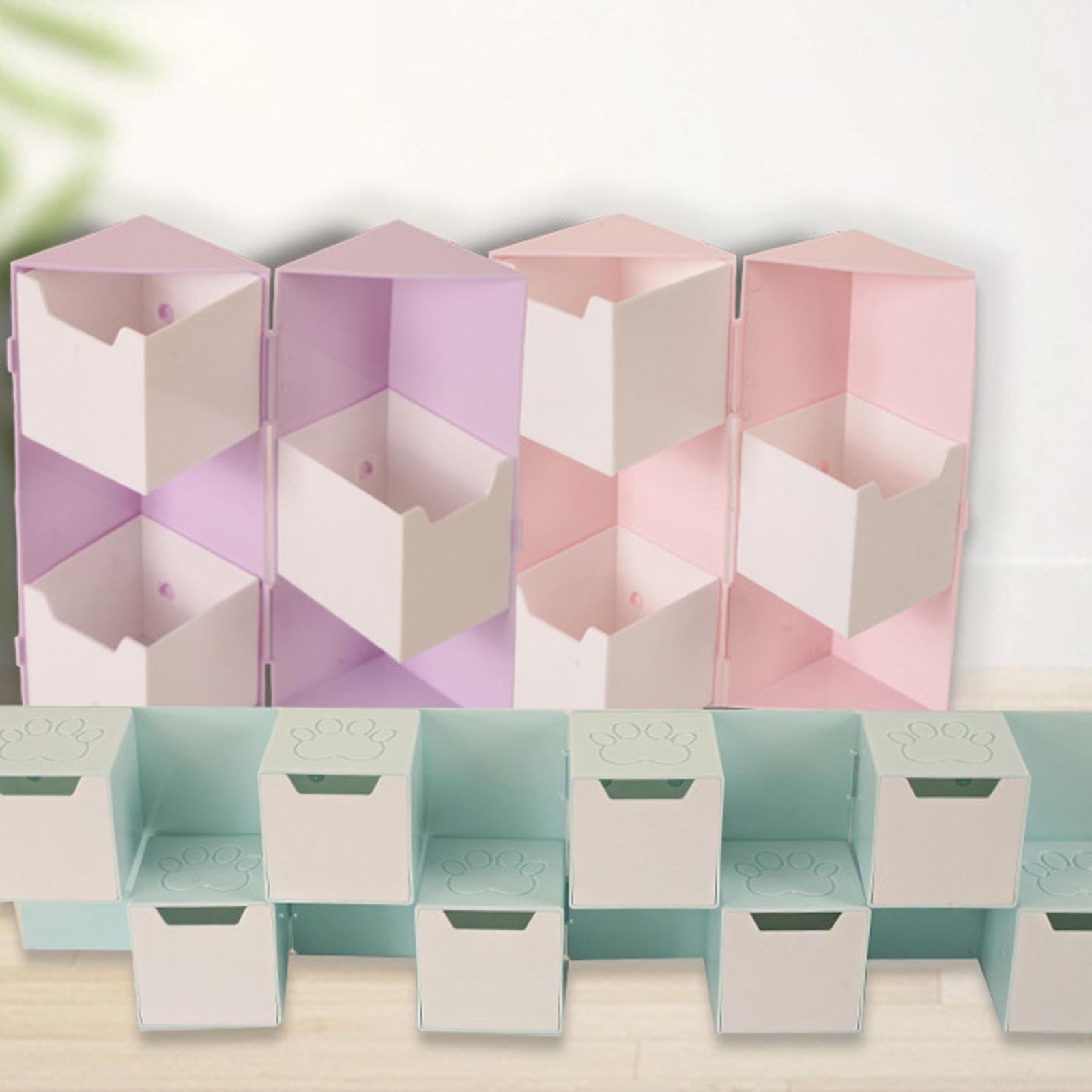 Creative Cosmetic Desktop Organizer, Organization, Jewelry Organizer Bathroom Organizer Case for Desk Bathroom Bedroom