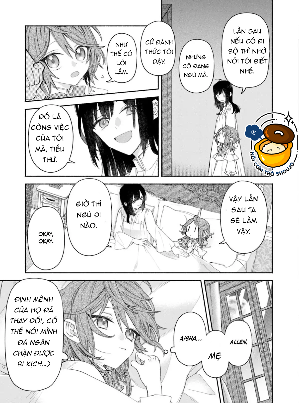 vì đã trở về thân phận ác nữ nên tôi nghĩ mình sẽ chạy trốn khỏi hoàng tử CHƯƠNG 4.2 10