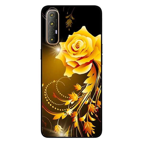 Ốp lưng dành cho Oppo Reno 3 Pro mẫu Hoa Hồng