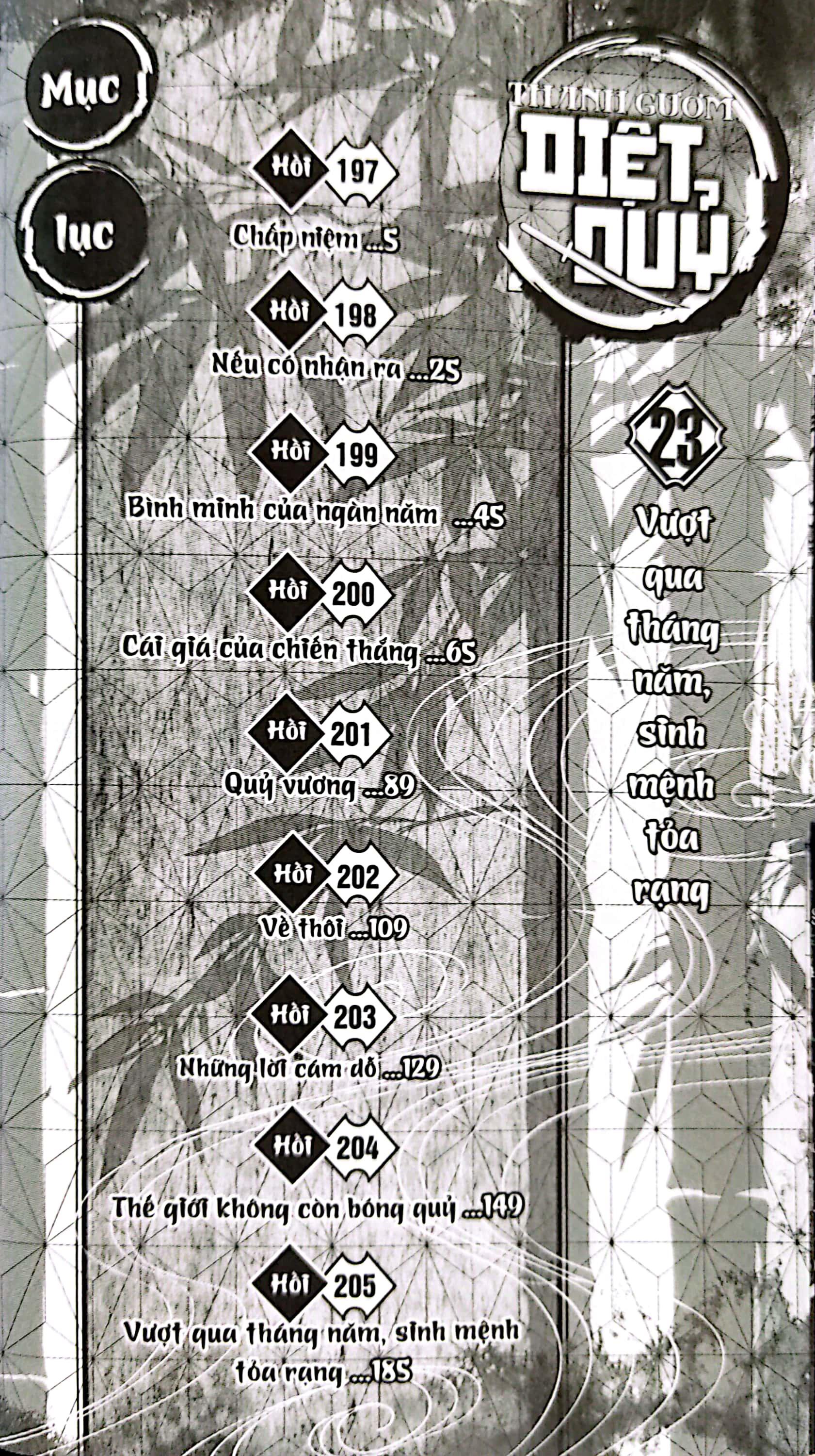 Sách - Thanh Gươm Diệt Quỷ - Kimetsu No Yaiba - Tập 23 - Vượt Qua Tháng Năm, Sinh Mệnh Tỏa Rạng (Tái Bản 2025)