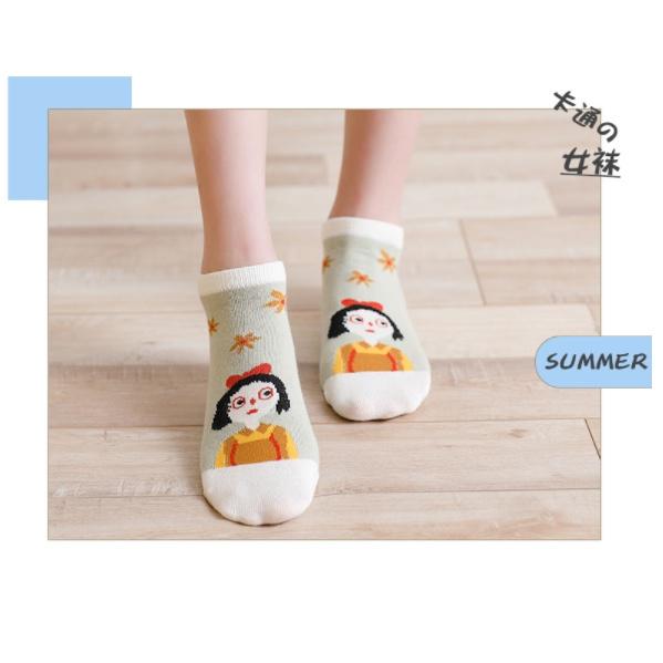 Vớ nữ tất chân nữ mùa xuân hè thu hoạt hình cô gái dễ thương VT32